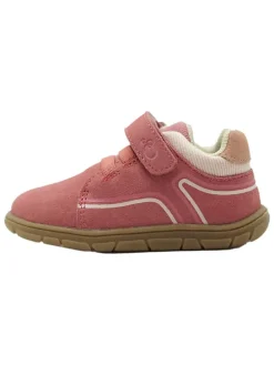 Skórzane buty barefoot w kolorze jasnoróżowym