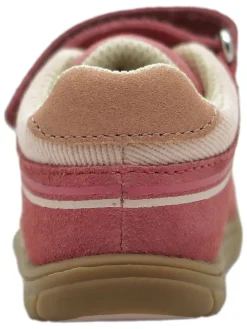 Skórzane buty barefoot w kolorze jasnoróżowym