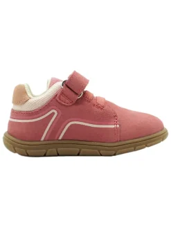 Skórzane buty barefoot w kolorze jasnoróżowym