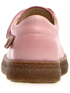 Skórzane buty "Carex" w kolorze jasnoróżowym do nauki chodzenia