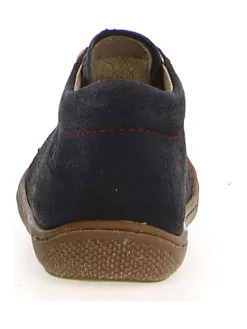 Skórzane buty "Cocoon" w kolorze granatowym do nauki chodzenia
