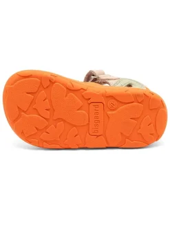 Skórzane buty "Fiona" w kolorze beżowo-pomarańczowym do chodzenia na boso