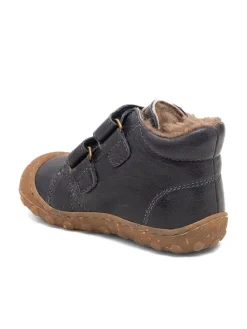 Skórzane buty "Hale" w kolorze ganatowym do chodzenia na boso