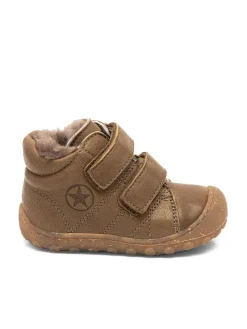Skórzane buty "Hale" w kolorze khaki do chodzenia na boso