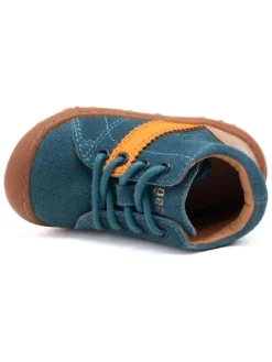 Skórzane buty "Hale" w kolorze niebieskim do chodzenia na boso