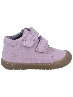 Skórzane buty "Maxi" w kolorze jasnoróżowym do nauki chodzenia