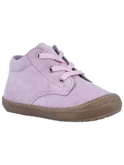 Skórzane buty "Maxi" w kolorze jasnoróżowym do nauki chodzenia