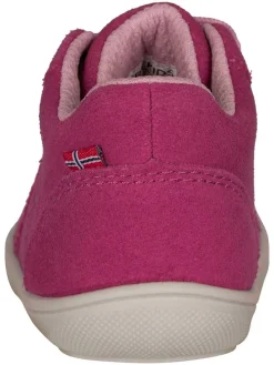 Skórzane buty "Noresund" w kolorze różowym do nauki chodzenia
