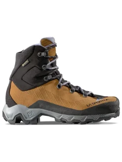 Skórzane buty turystyczne "Aequilibrium Trek GTX" w kolorze jasnobrązowym