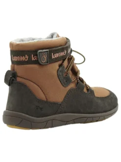 Skórzane buty w kolorze jasnobrązowym do chodzenia na boso