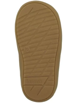 Skórzane buty w kolorze jasnobrązowym do nauki chodzenia