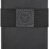 Skórzane etui "Japura" w kolorze czarnym na karty - 7 x 9,5 x 0,5 cm