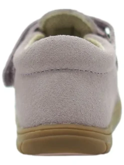 Skórzane półsandały barefoot w kolorze jasnoróżowym