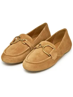 Skórzane slippersy