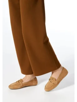 Skórzane slippersy