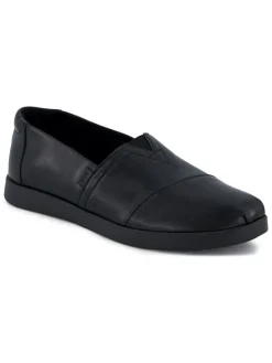 Skórzane slippersy w kolorze czarnym