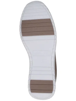 Skórzane slippersy w kolorze szarobrązowym