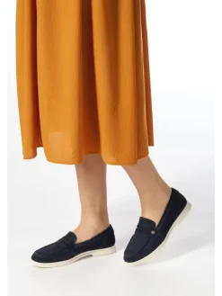 Skórzane slippersy 