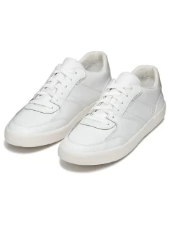 Skórzane sneakersy "Affile" w kolorze białym