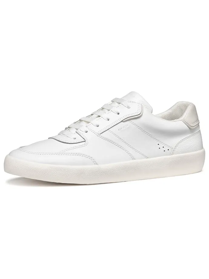Skórzane sneakersy "Affile" w kolorze białym