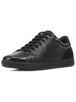 Skórzane sneakersy "Avola" w kolorze czarnym