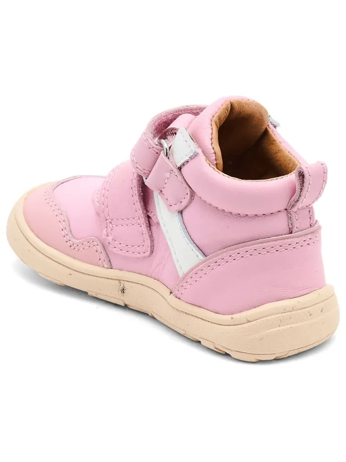 Skórzane sneakersy "Becky" w kolorze jasnoróżowym