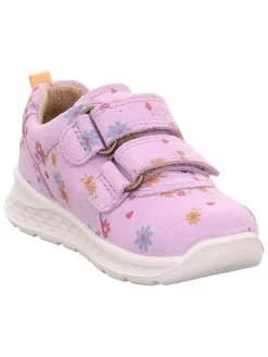 Skórzane sneakersy "Breeze" w kolorze fioletowym
