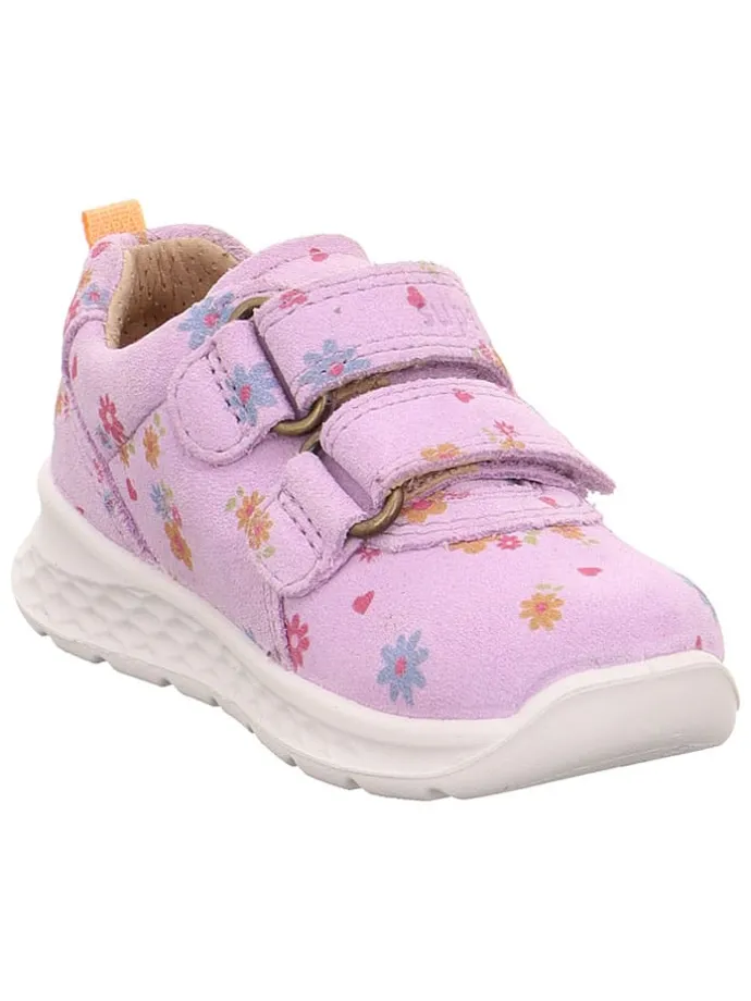 Skórzane sneakersy "Breeze" w kolorze fioletowym