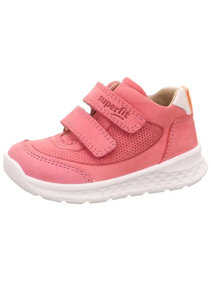 Skórzane sneakersy "Breeze" w kolorze czerwonym