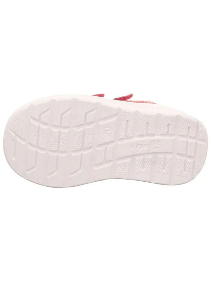 Skórzane sneakersy "Breeze" w kolorze czerwonym
