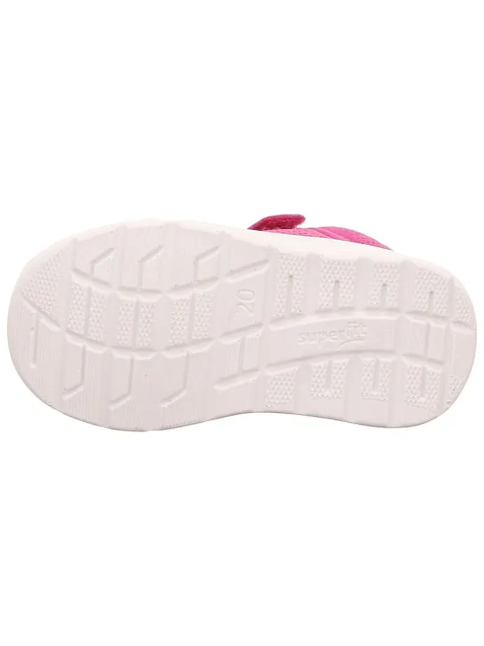 Skórzane sneakersy "Breeze" w kolorze różowym