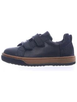 Skórzane sneakersy "Caleb" w kolorze granatowym