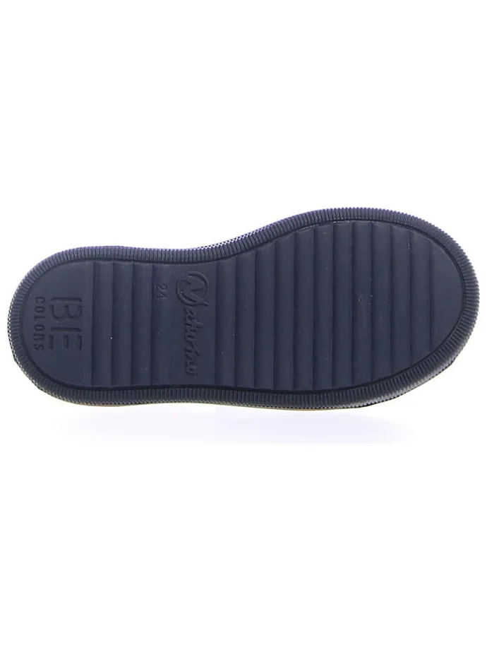 Skórzane sneakersy "Caleb" w kolorze granatowym
