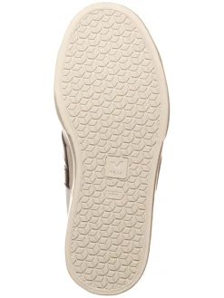 Skórzane sneakersy "Campo" w kolorze biało-czarnym