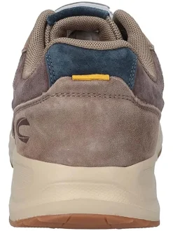 Skórzane sneakersy "Connect" w kolorze szarobrązowym