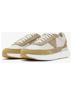 Skórzane sneakersy "Craft Pace" w kolorze beżowo-jasnobrązowym