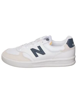 Skórzane sneakersy "CT300" w kolorze biało-granatowym