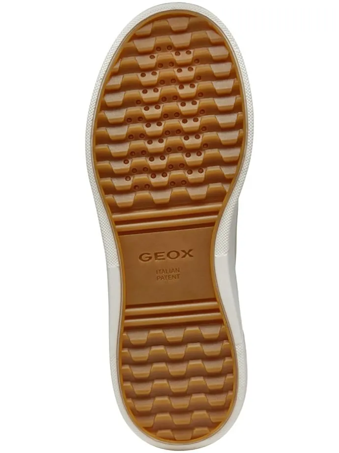 Skórzane sneakersy "Dalyla" w kolorze kremowym