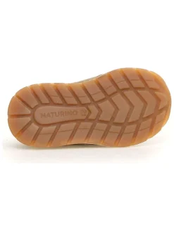 Skórzane sneakersy "Daudi" w kolorze jasnobrązowym