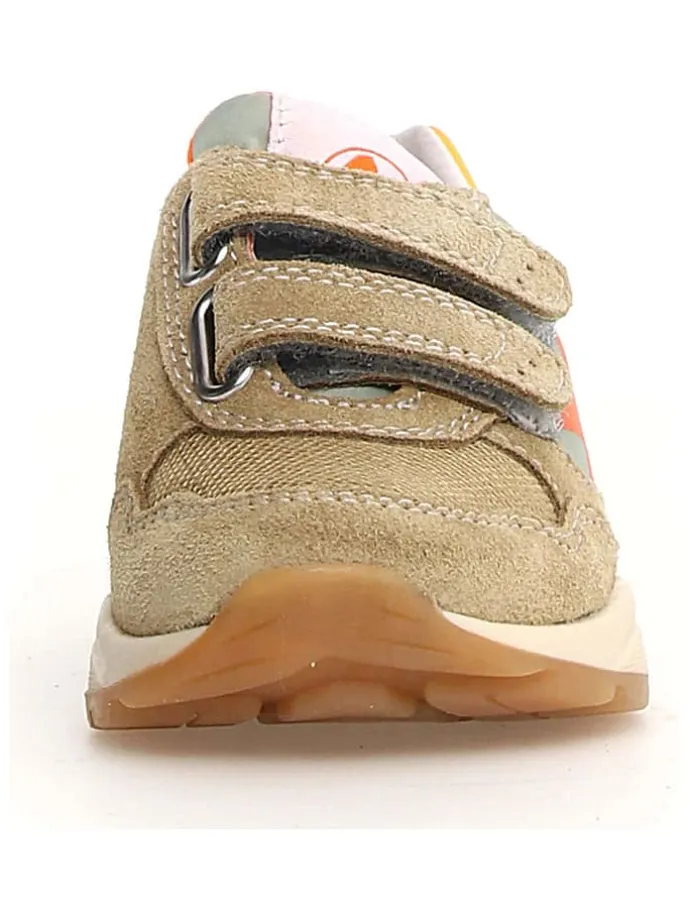Skórzane sneakersy "Daudi" w kolorze jasnobrązowym