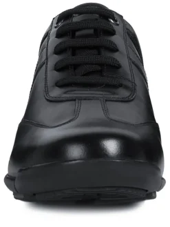 Skórzane sneakersy "Edgware" w kolorze czarnym