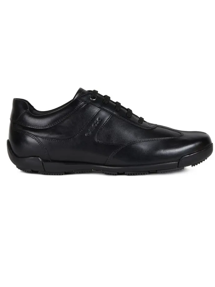 Skórzane sneakersy "Edgware" w kolorze czarnym