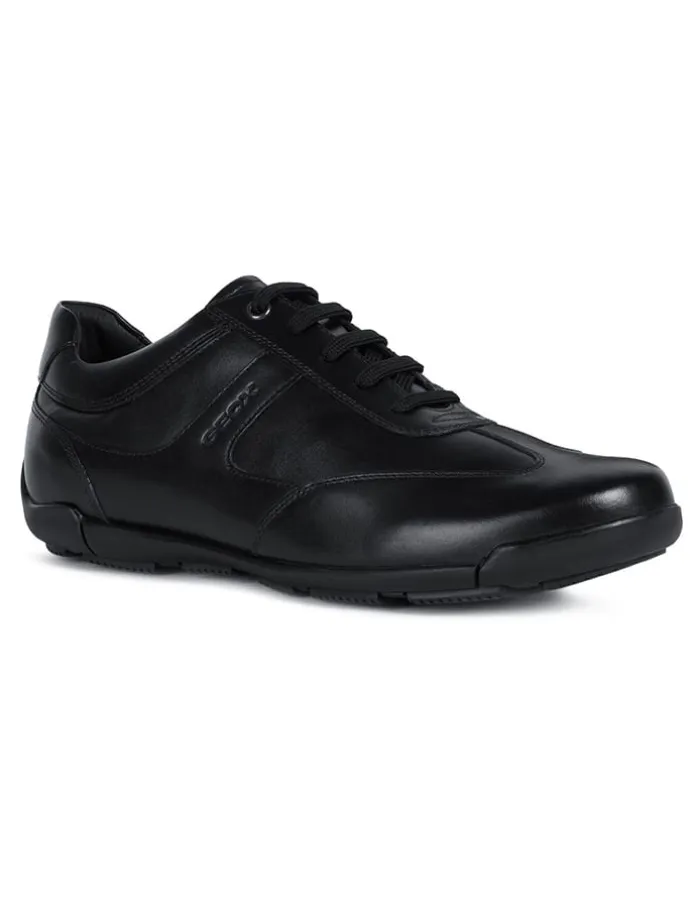 Skórzane sneakersy "Edgware" w kolorze czarnym
