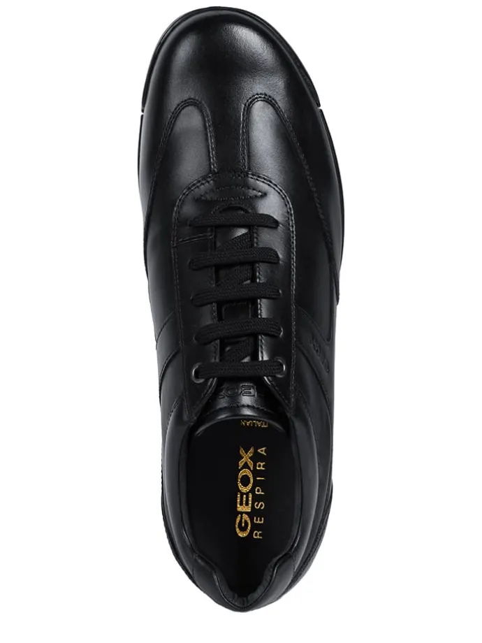Skórzane sneakersy "Edgware" w kolorze czarnym