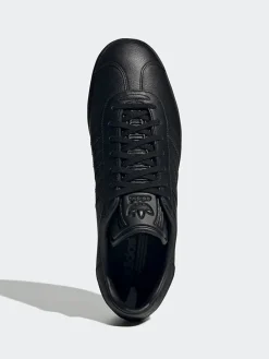 Skórzane sneakersy "Gazelle" w kolorze czarnym