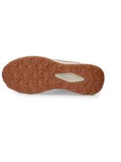 Skórzane sneakersy "George" w kolorze szarobrązowym
