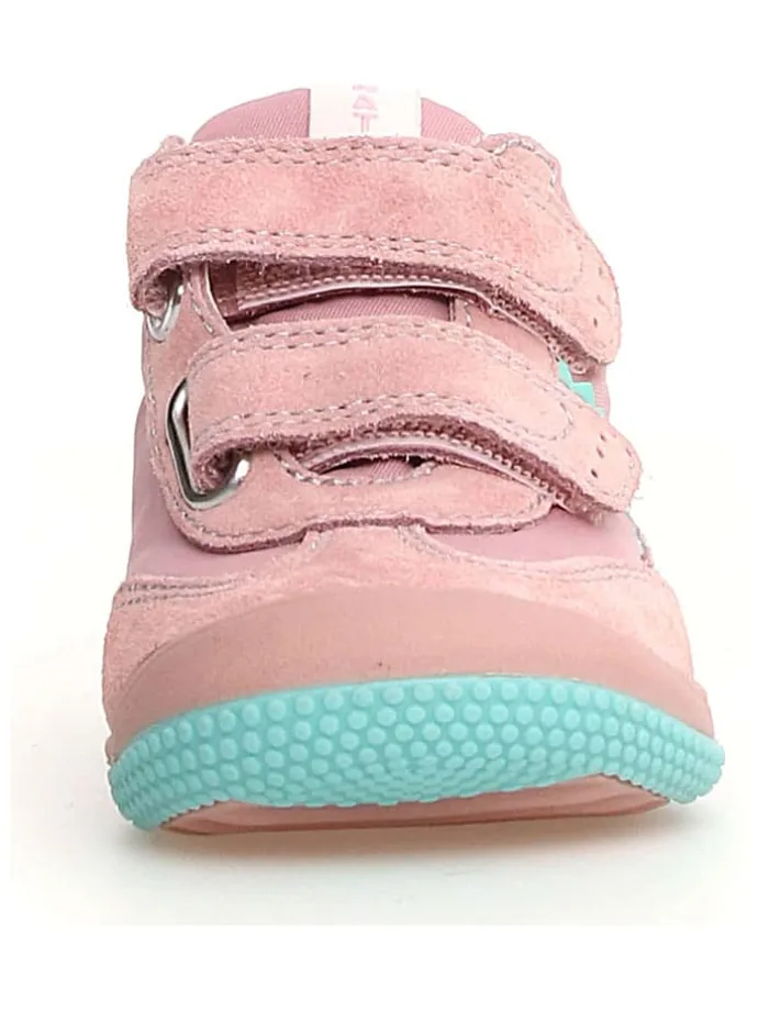 Skórzane sneakersy "Go" w kolorze jasnoróżowym