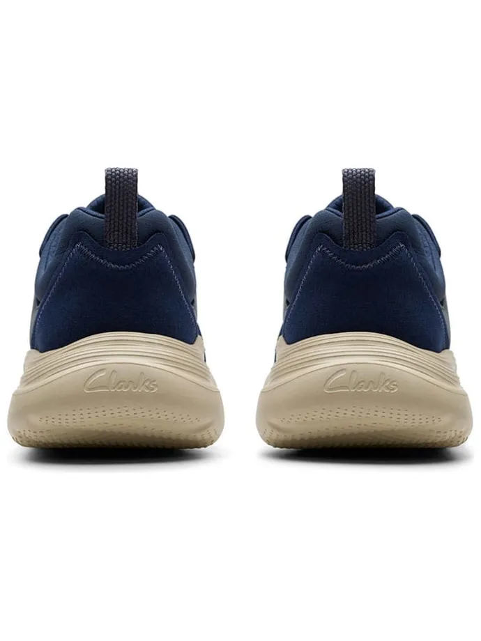 Skórzane sneakersy "Lt360" w kolorze granatowym