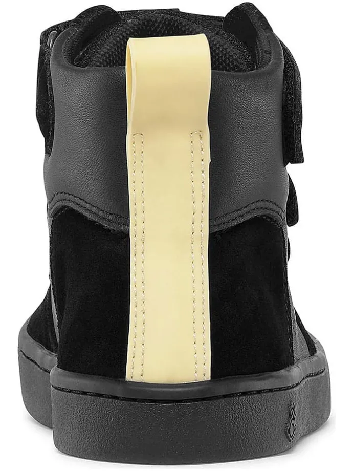 Skórzane sneakersy "Nero" w kolorze czarnym