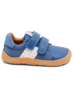 Skórzane sneakersy "Ricco" w kolorze niebieskim